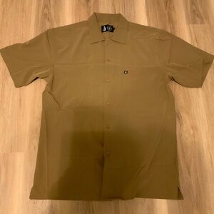 Brown Tachuntfish Button Up - L